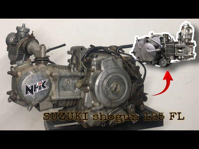 RESTORE AND REPAIR ENGINE | SUZUKI shogun 125 FL/Smash Titan (give a little power to the old engine)