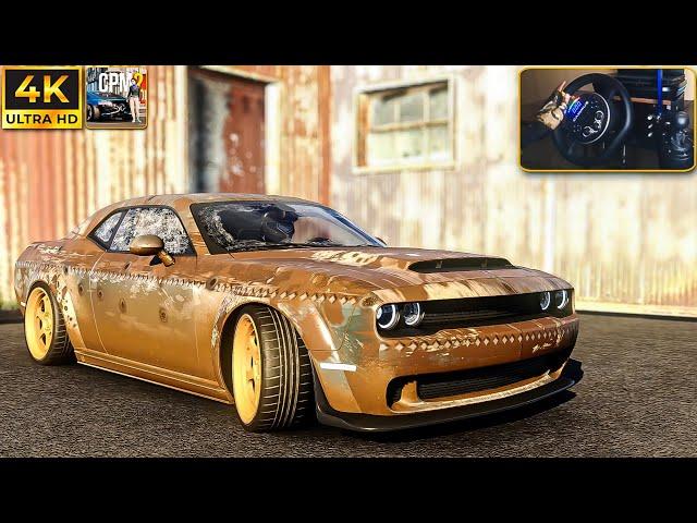 Dodge Challenger HELLCAT SWAPPED with Max Upgrades - Car Parking Multiplayer 2 Gameplay