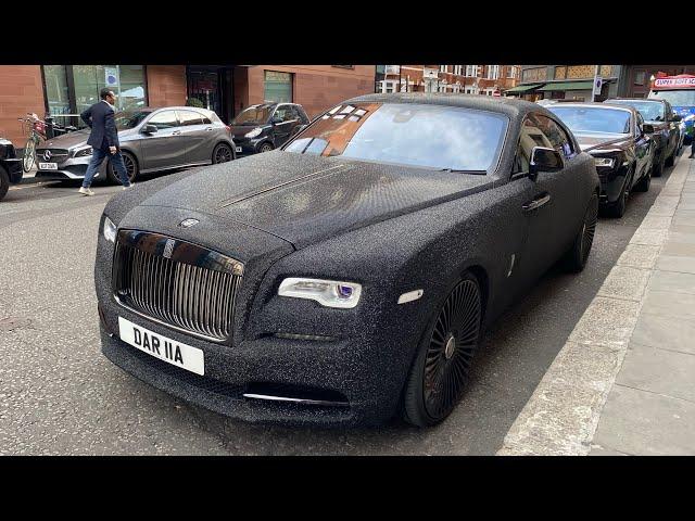 1 Million Swarovski Crystals on Rolls Royce Wraith