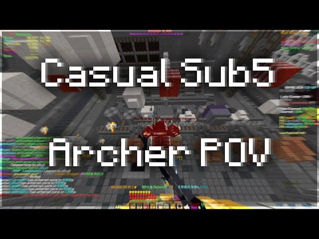 4:57 Casual Sub5 Archer POV | Hypixel Skyblock M7