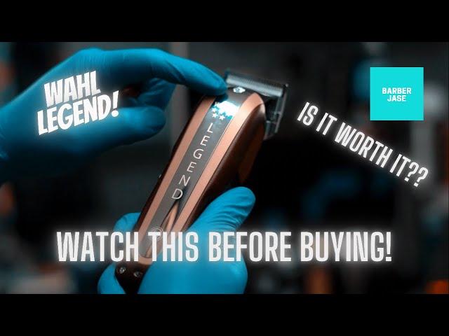 WAHL Cordless LEGEND Review!!  Barber Jase 