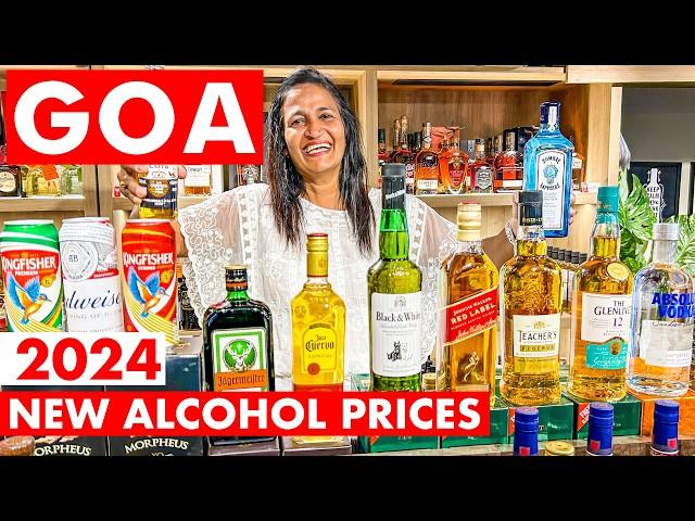 GOA WINESTORE | New Liquor Rates Goa - 2024 | GOA VLOG | Whiskey, Vodka, Rum, Beer | Panjim City |