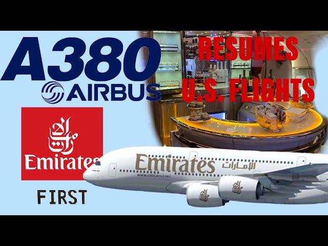 Emirates A380 First Class DXB-JFK | The 380 returns!