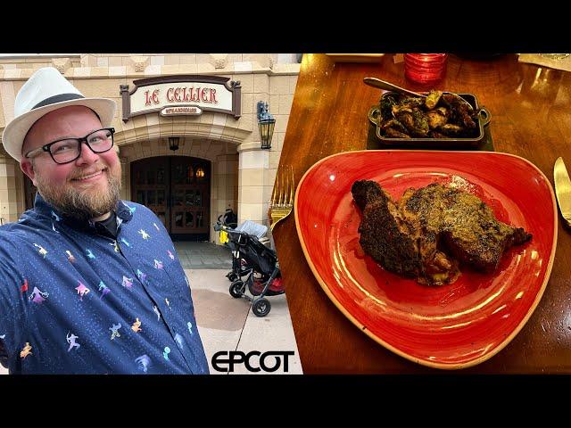 Epcot Le Cellier Steakhouse 2022 | NEW Turning Red Menu & Amazing Ribeye Steak | Walt Disney World