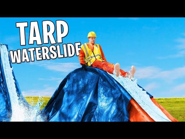 Ultimate Homemade Waterslide Build Battle!