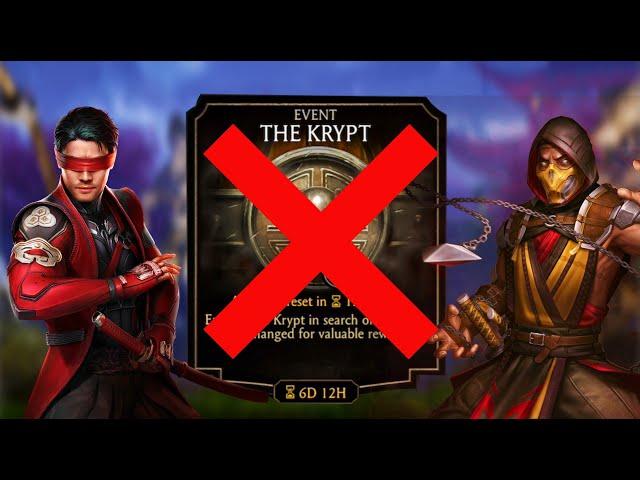 MK Mobile. Krypt Mode is GONE? WB Responds...