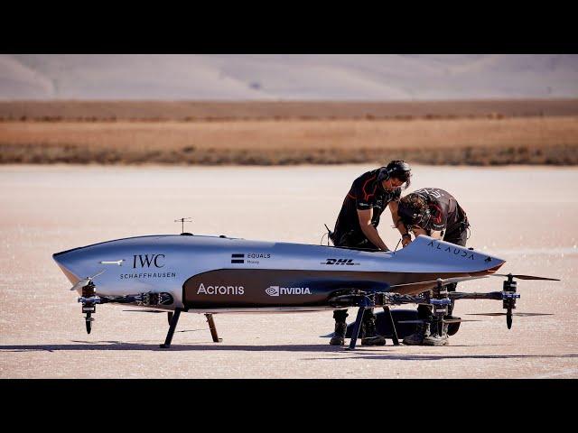 air race with electric VTOL aircraft