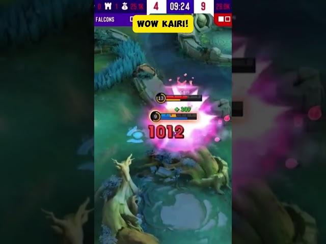 kairi wow! #kairi #onic #onicid #snapdragonproseries #mlbb