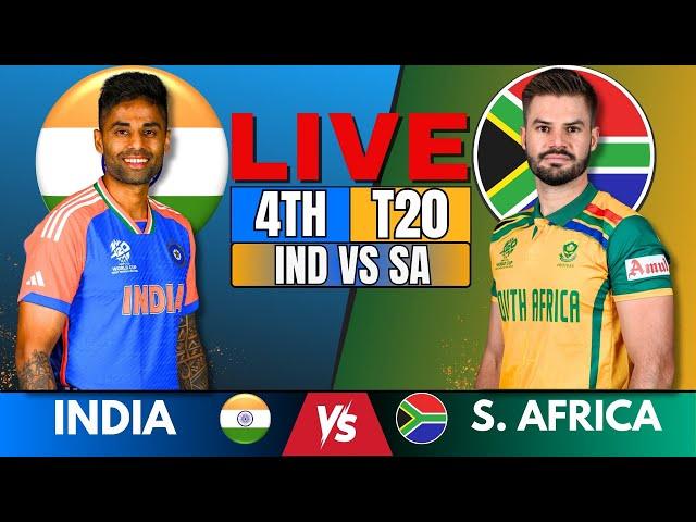 LIVE: India vs South Africa 4th T20I | Live Match Score & Commentary | IND vs SA live match today