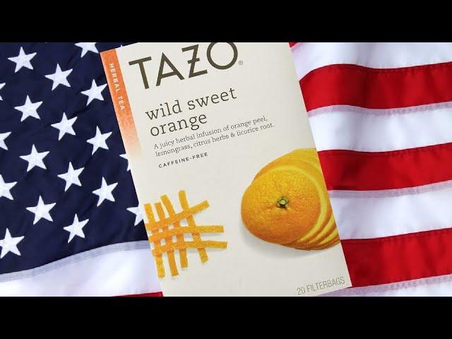 Trying Tazo Wild Sweet Orange Tea