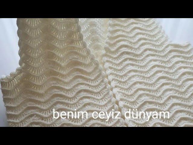 SUDALGASI YELEK MODELİ  2.BÖLÜM KOLTUK VE YAKA KESİMİ