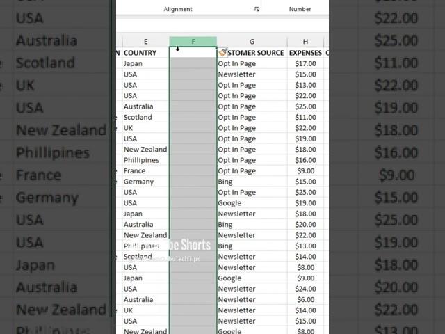 Time Saving Excel  Keyboard Shortcuts Part 2