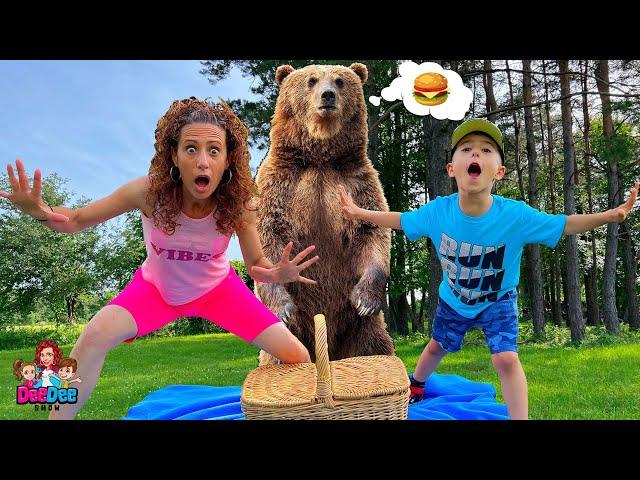 DeeDee and Matteo Go On A Picnic Adventure | Funny Story For Kids