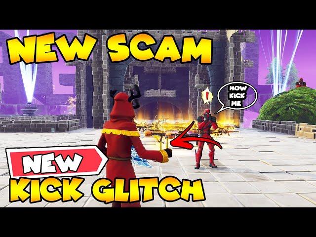 New Kick Glitch Scam SHOP KEEPER Undercover!  (Scammer Gets Scammed) Fortnite Save The World