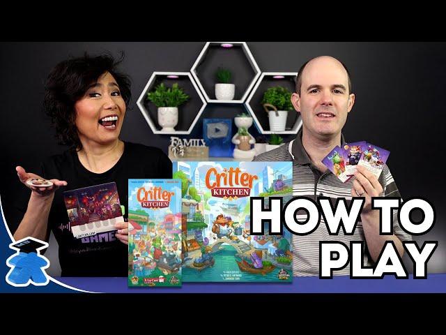 Critter Kitchen - Official How to Play. With À La Cart Expansion. Complete, Clear, Concise Tutorial