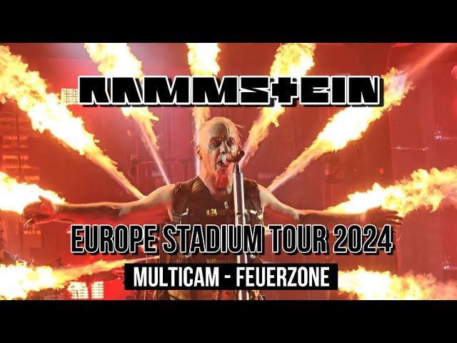 RAMMSTEIN - EUROPE STADIUM TOUR 2024 (Full concert, Multicam, Feuerzone)