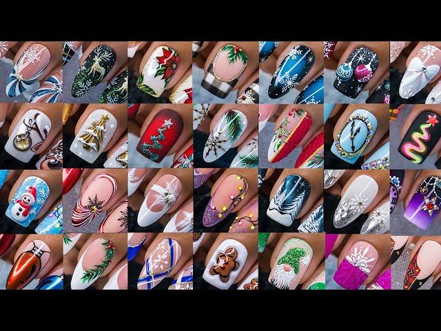 30 Best Christmas Holiday Nail Art Ideas| Big Festive Nail Art Compilation