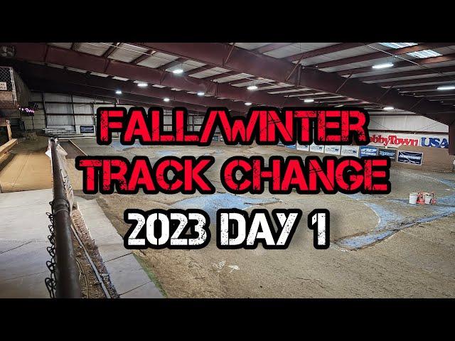 HobbyTown HobbyPlex Fall Track Build - Day 1 - Moving Dirt