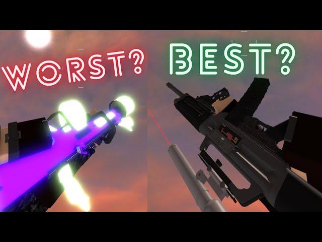 ranking *EVERY* SHOTGUN in phantom forces REMASTERED [3]