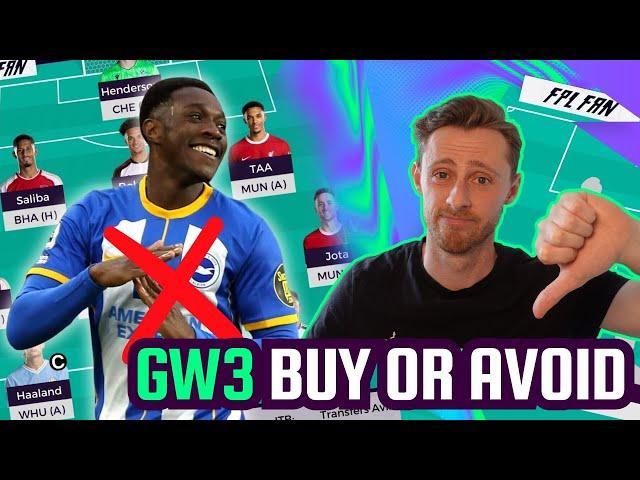 FPL GW3 PLAYERS TO BUY & AVOID I AVOID Welbeck & Madueke?  I Fantasy Premier League 24/25