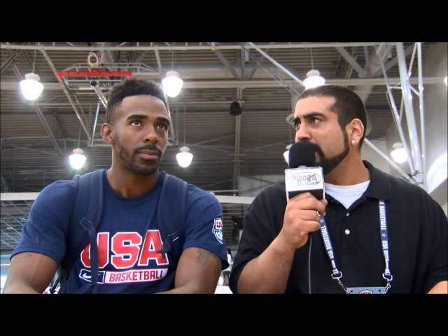 Mike Conley Jr. Interview @ USA Training Camp