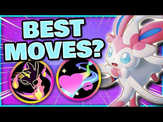 SYLVEON'S NEW STRONGEST MOVE AND HOW TO USE IT | Mystical Fire + Draining Kiss Build - Pokemon UNITE