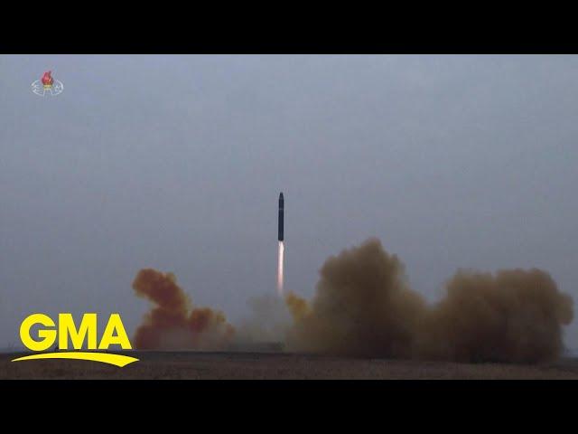 Tensions after North Korea fires missile l GMA