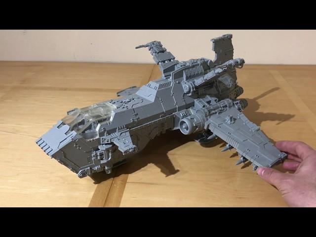 Thunderhawk Gunship: Build, Flight Stand and Magnetisation Review (Forge World, Horus Heresy)