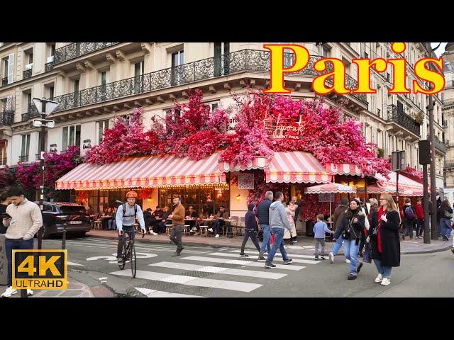 Paris,France - Paris April 2024 - 4K HDR Walking Tour | Spring 2024 | Paris 4K | A Walk In Paris