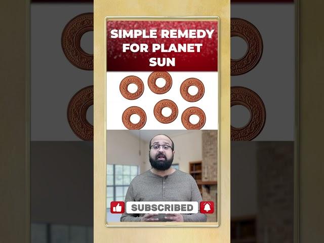 3 Simple Remedies for Planet Sun in Your Horoscope | #vaastu #vastutips #shorts #money #planets #sun