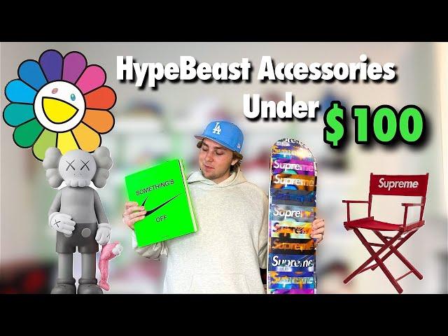 THE BEST HYPEBEAST ROOM ACCESSORIES!! (Under $100!!)