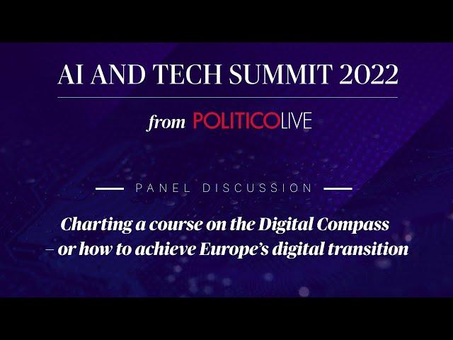 Charting a course on the Digital Compass or how to achieve Europe’s digital transition | #POLITICOAI