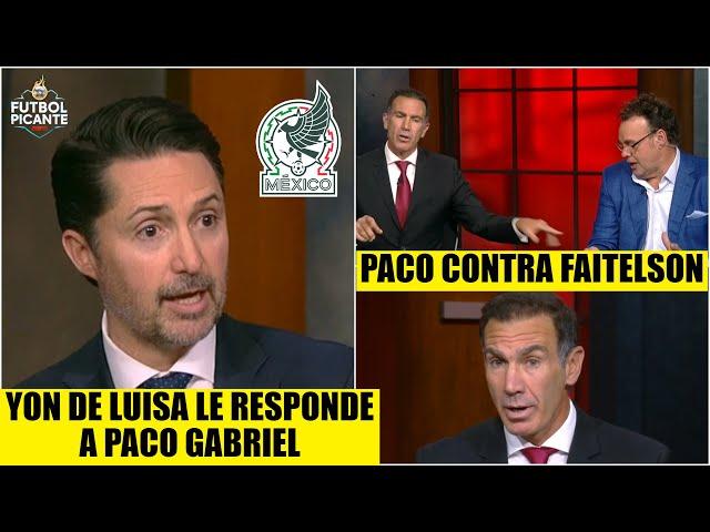 ENFRENTADOS. YON DE LUISA desmiente a Paco Gabriel de Anda por Emilio Azcárraga | Futbol Picante