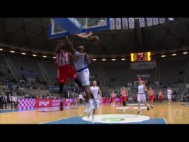 Austin Hollins makes a vicious one-handed DUNK (Zadar - Crvena zvezda mts, 7.11.2021)