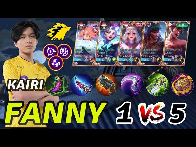 KAIRI FANYY 1 VS 5 | FULL SQ ONIC | MOBILE LEGENDS | @KairiPlayz