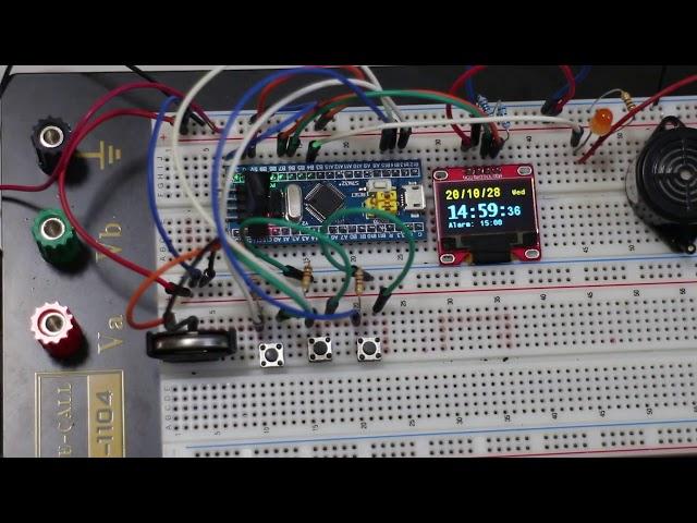 STM32F1 RTC 時鐘、鬧鐘實作