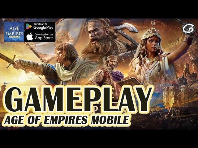 AGE OF EMPIRES MOBILE GAMEPLAY - MOBILE GAME (ANDROID/IOS)