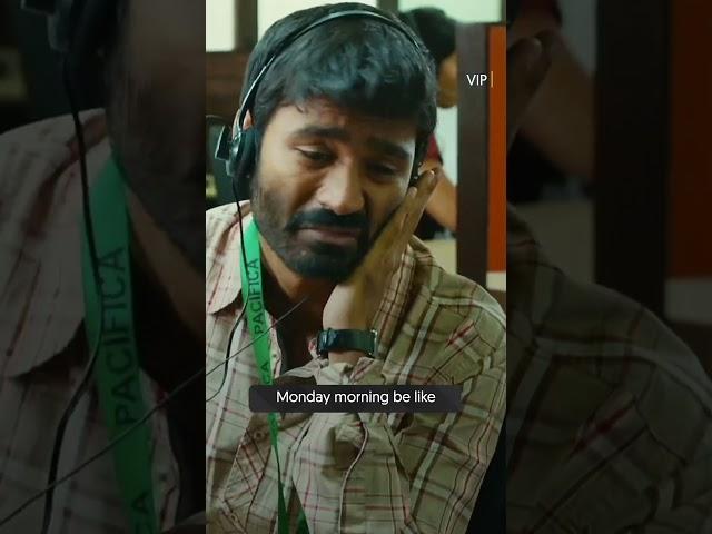 Just Monday things! #MondayVibes #VIP #Dhanush #sunnxt #shorts