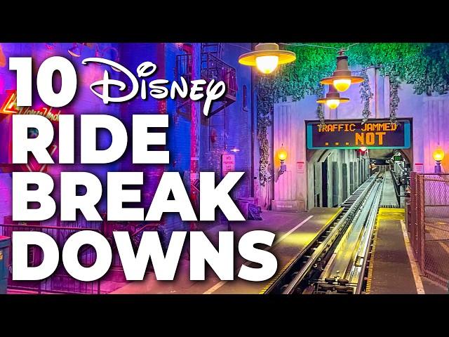 Top 10 Disney Fails, Ride Breakdowns & Malfunctions Pt 10 - Walt Disney World & Disneyland