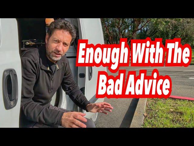 Endless Bad Advice In Vanlife, City Vanlife Versus Desert Van Living #adayinalife #vlog