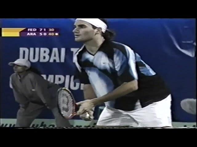 Dubai 2003 Roger Federer - Hicham Arazi