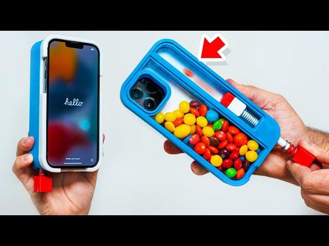 I invented a candy dispensing iPhone Case (iPhone 13 Pro Max!)