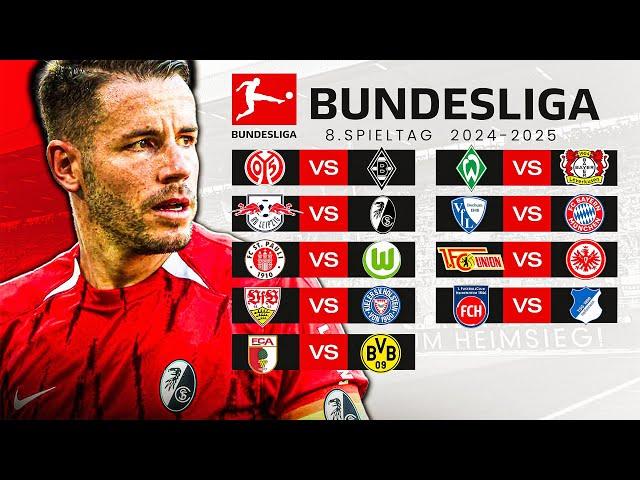 8th matchday - BUNDESLIGA KICKTIPP 2024/2025