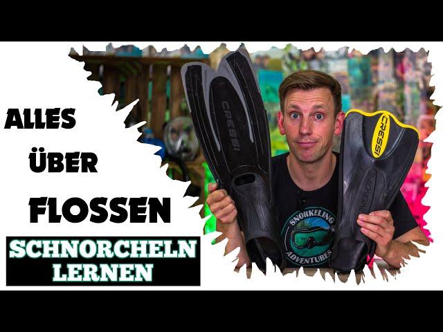 Alles was du über Flossen wissen musst!  •  Schnorcheln lernen