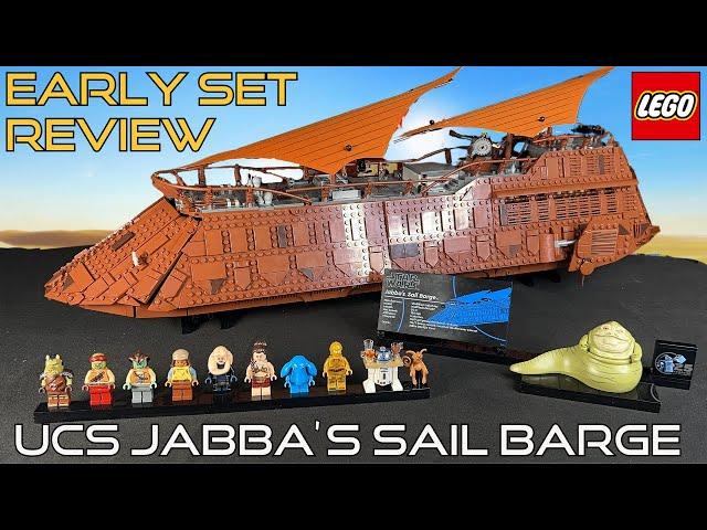 EARLY REVIEW: LEGO Star Wars UCS Jabba's Sail Barge Set 75397