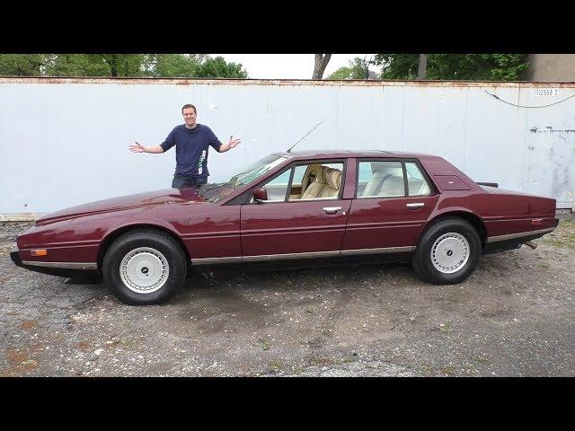 Aston Martin Lagonda за $370 000 - это самая странная люксовая машина в истории