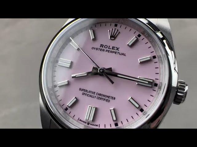 Rolex Oyster Perpetual 36 Candy Pink 126000 Rolex Watch Review