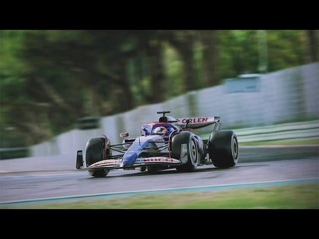 F1 ビザ・キャッシュアップRB 『VCARB 01』 シェイクダウン