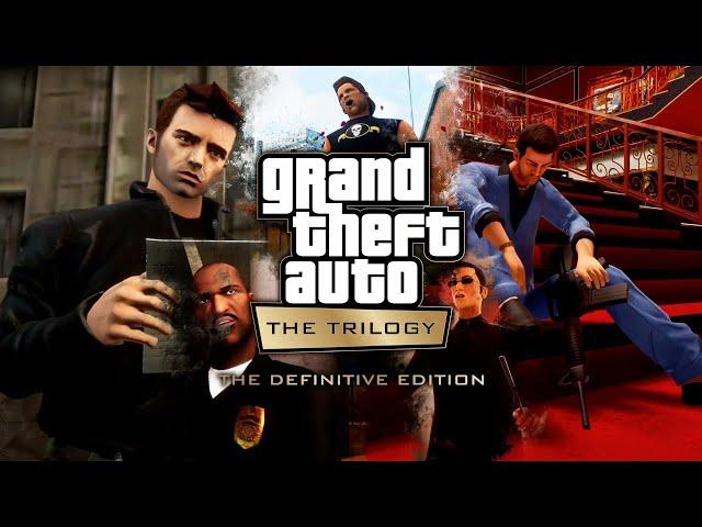 GTA THE TRILOGY - THE DEFINITIVE EDITION All Missions - Full Game Walkthroughs (4K 60fps)