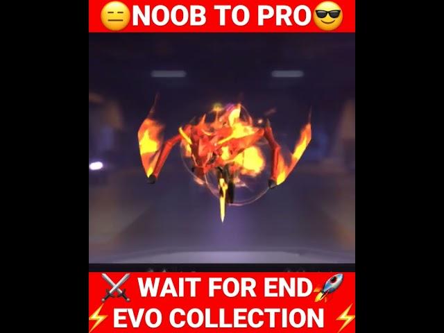 NOOB TO PRO EVO COLLECTION #shorts #short #freefire